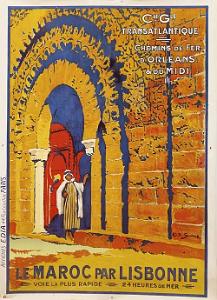 Scenes d'Afrique du Nord par Edourd Marcel Sandoz (50) les publicites